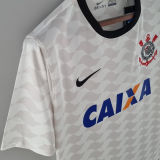 2012/13 Corinthians White Retro Soccer Jersey