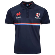 2023 France Home Blue Rugby T Shirt 法国
