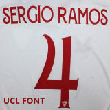 2023/24 Sevilla FC Home White Fans Soccer Jersey
