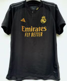 2023/24 RM 1:1 Quality Third Black Fans Soccer Jersey