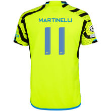 MARTINELLI #11 ARS 1:1 Quality Away Fans Jersey 2023/24 (UCL Font) ★★