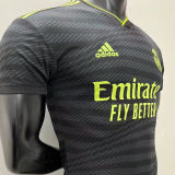 2022/23 RM Third Black Player Version Jersey