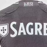 2023/24 Benfica Away Black Player Version Soccer Jersey