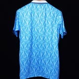 1991-1992 Lazio Home Blue Retro Soccer Jersey