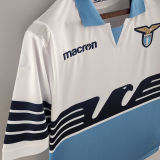 2018/19 Lazio Home White Retro Soccer Jersey