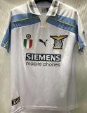 2000/01 Lazio White Retro Soccer Jersey