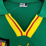 1998 Cameroun Home Green Retro Soccer Jersey