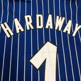HARDAWAY # 1 MAGIC Blue Mitchell Ness Retro Jerseys