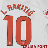 2023/24 Sevilla FC Home White Fans Soccer Jersey