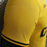 2024/25 Wolves Home Yellow Player Version Soccer Jersey
