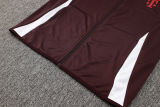 2025 PSG Red Brown Jacket Tracksuit