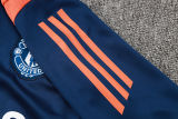 2025 M Utd Sapphire Blue Kids Sweater Tracksuit