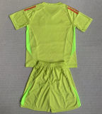 2024/25 Argentina Goalkeeper Kids Soccer Jersey 阿根~