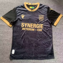 2024/25 Nantes Away Black Fans Soccer Jersey