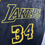 2024/25 Lakers ONEAL #34 White NBA Jerseys