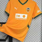 2024/25 Valencia Third Orange Fans Soccer Jersey