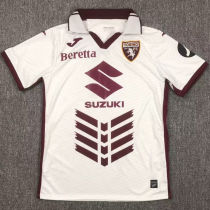 2024/25 Torino Away White Fans Soccer Jersey