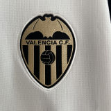 2024/25 Valencia Home White Fans Soccer Jersey