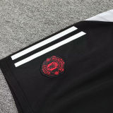2025 M Utd Black Vest Training Jersey(A Set)