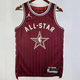 2024 ALL-STAR DONCIC #77 Red NBA Jerseys