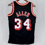 2013/14 Miami Heat ALLEN #34 Black Retro NBA Jersey