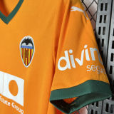 2024/25 Valencia Third Orange Fans Soccer Jersey