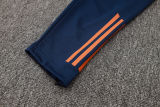 2025 M Utd Orange Kids Jacket Tracksuit
