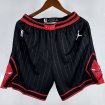 2025 Bulls Black NBA Cotton Pants