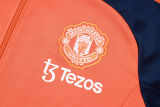 2025 M Utd Orange Jacket Tracksuit