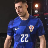 2024/25 Croatia 1:1 Quality Away Fans Soccer Jersey