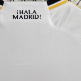 2023/24 RM 1:1 Quality Home Supercopa de España Final Fans Jersey 胸前小字+西班牙超级杯12右章