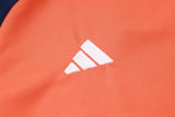 2025 M Utd Orange Kids Jacket Tracksuit