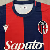 2024/25 Bologna Home Fans Soccer Jersey