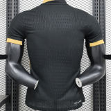 2024/25 Sporting CP Lisbon Third Black Player Version Soccer Jersey 里斯本