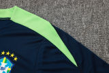 2025 Brazil Sapphire Blue Training Jersey(A Set)