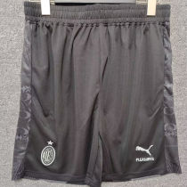 2023/24 AC Milan x PUMA x Pleasures 4Th Black Short Pants
