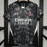 2024/25 AC Milan GK Black Fans Soccer Jersey