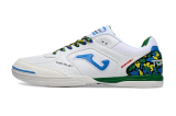25 year new indoor five-a-side genuine leather football shoes, suitable for men's competition training, anti slip and wear-resistant TOP FLEX