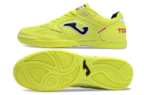 25 year new indoor five-a-side genuine leather football shoes, suitable for men's competition training, anti slip and wear-resistant TOP FLEX