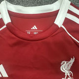 2025/26 LFC Home Red Kids Soccer Jersey