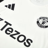 2025 M Utd White Training Jersey(A Set)