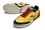 25 Year New Indoor Five-a-side Genuine Leather Football Shoes Flat Bottom IC Wood Floor Cement Floor Shock Absorbent Wear resistant Anti slip Men's Football Shoes