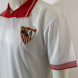 2012/13 Sevilla FC Home White Retro Soccer Jersey