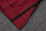 2025/26 Miami Heat Maroon Hoody Zipper Jacket Tracksuit