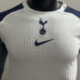 2025/26 TH FC Home White Player Version Long Sleeve Soccer Jersey
