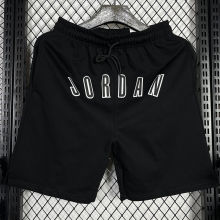 2025 Jordan Black Pure Cotton Fabric Casual Short Pants M005