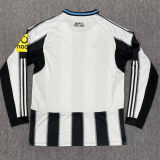 2025/26 Newcastle Home Long Sleeve Soccer Jersey