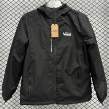 2025 VANS Velvet Thickened warm Black Outdoor Jackets #F7加绒冲锋衣