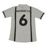 2000/01 Valencia Home White Retro Soccer Jersey