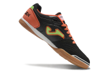 25 Year New Indoor Five-a-side Genuine Leather Football Shoes Flat Bottom IC Wood Floor Cement Floor Shock Absorbent Wear resistant Anti slip Men's Football Shoes